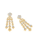 Zircon Two Tone Waterfall Danglers