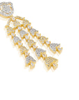 Zircon Two Tone Waterfall Danglers