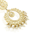 Jadau Pearl Chaandbaali Earrings