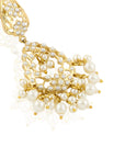 Jadau Gold Dangler Earrings