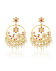 Jadau Small Chaandbaali Earrings
