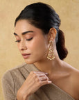 Jadau Drop Dangler Earrings