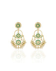 Jadau Double Chaandbaali Earrings