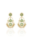 Jadau Double Chaandbaali Earrings
