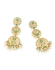 Jadau Dangler Earrings