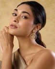 Jadau Reverse Chaandbaali Earrings