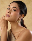 Jadau Reverse Chaandbaali Earrings