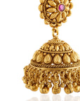 Bold Golden Temple Jhumkas