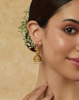 Manik Pearl Temple Jhumkas