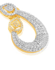 Zircon Two-Tone Statement Studs