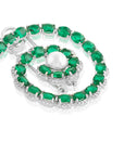 Zircon Spiral Statement Studs