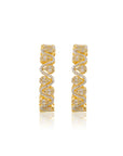 Noorana Zircon Hoop Earrings
