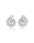 Shankh Zircon Stud Earrings