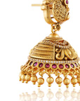 Morni Temple Jhumka Earrings