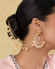 Ruksana Temple Ear Chain