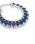 Rasha Zircon Hoop Earrings