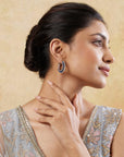 Rasha Zircon Hoop Earrings
