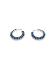 Rasha Zircon Hoop Earrings