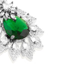 Ziya Zircon Stud Earrings