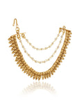 Essential Pearl Temple Ear Chain