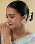 Anika Kundan Polki Stud Earrings
