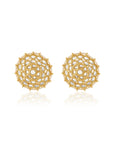 Anika Kundan Polki Stud Earrings