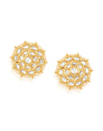 Reena Kundan Polki Stud Earrings