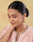 Phoolam Temple Jhumka Earrings