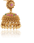 Phoolam Temple Jhumka Earrings