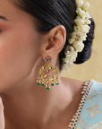 Morni Temple Dangler Earrings