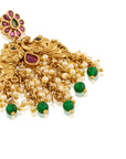 Morni Temple Dangler Earrings