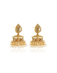 Rukshmani Temple Jhumka Earrings
