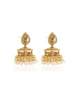 Rukshmani Temple Jhumka Earrings