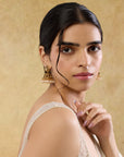 Rukshmani Temple Jhumka Earrings