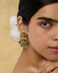Devima Temple Jhumka Earrings