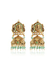 Devima Temple Jhumka Earrings