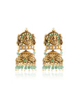 Devima Temple Jhumka Earrings