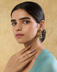 Devima Temple Jhumka Earrings