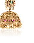 Ajnaa Temple Jhumka Earrings