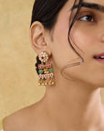 Tulsi Temple Dangler Earrings
