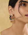 Tulsi Temple Dangler Earrings