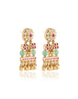 Tulsi Temple Dangler Earrings