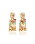 Tulsi Temple Dangler Earrings