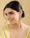 Tulsi Temple Dangler Earrings