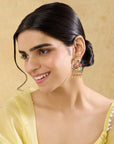 Tulsi Temple Dangler Earrings