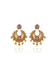 Dharini Temple Chaandbaali Earrings