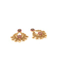 Dharini Temple Chaandbaali Earrings