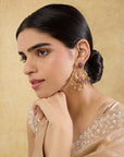 Dharini Temple Chaandbaali Earrings