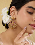 Daivi Temple Chaandbaali Earrings