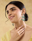 Zainaab Zircon Chandelier Earrings